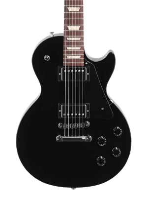 Gibson Les Paul Studio Ebony with Soft Case        Body View